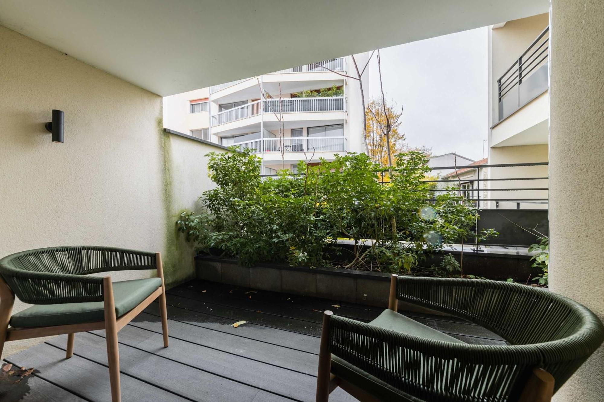 Appartement Lumineux Avec Terrasse Courbevoie - 4P - Flat-Guest Extérieur photo