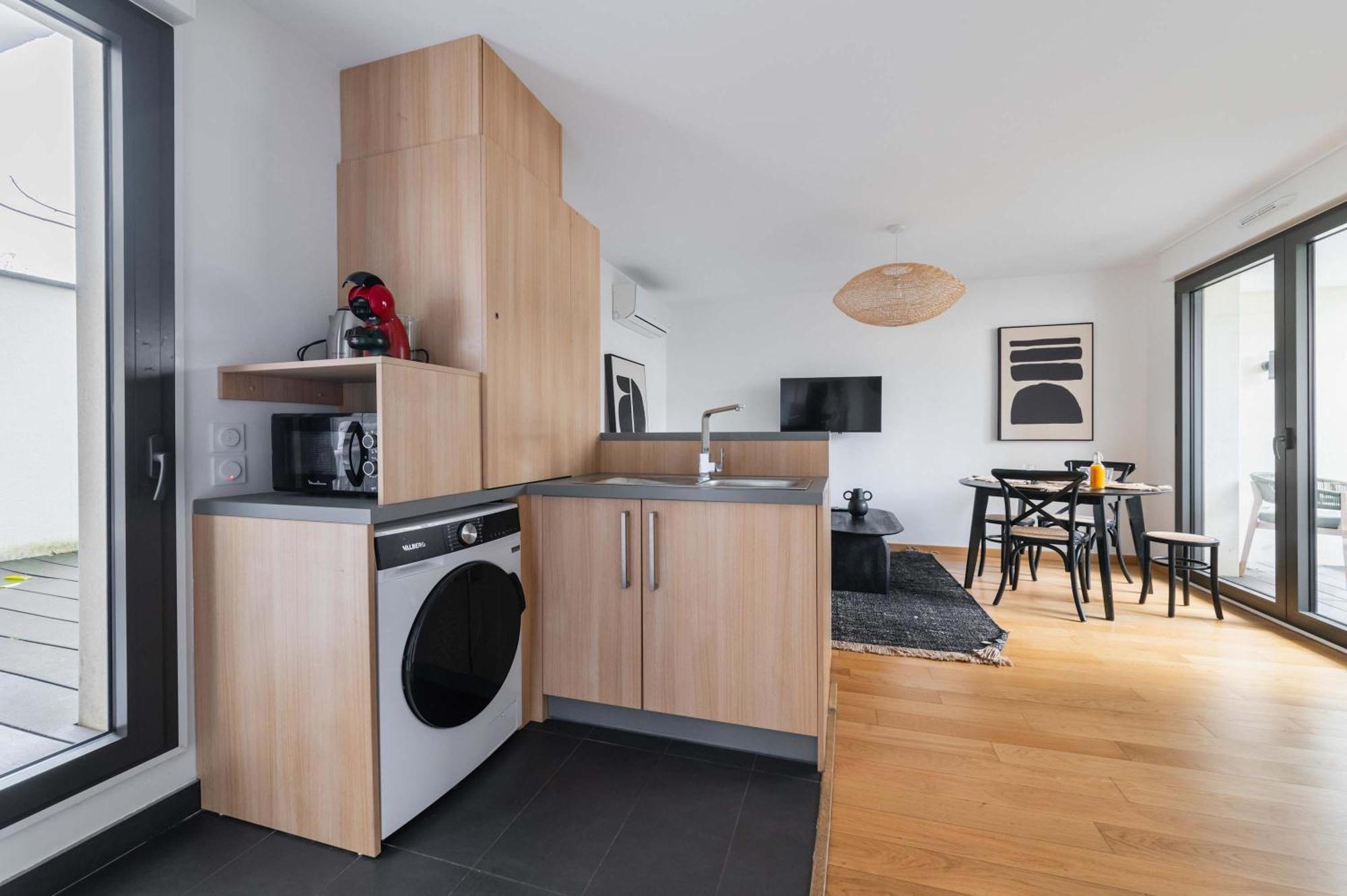 Appartement Lumineux Avec Terrasse Courbevoie - 4P - Flat-Guest Extérieur photo